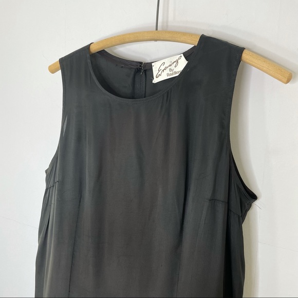 Vintage Evenings by RAUL BLANCO Designer Cocktail Evening Drop Waist Dress - Picture 6 of 15